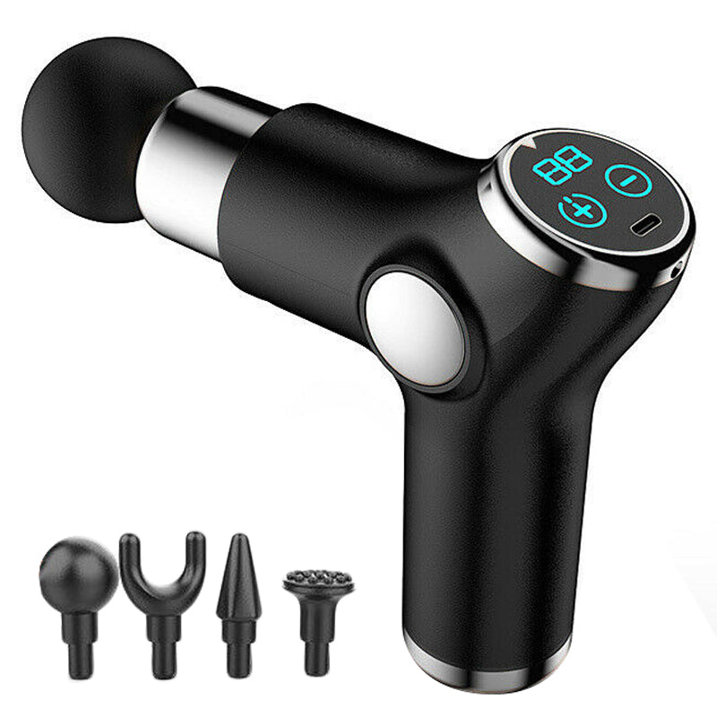 32 Gears Massage Tool Massage Gun Muscle Relaxing Massager with Digital Display Screen 32 Gears Massage Tool Massage Gun Muscle Relaxing Massager with Digital Display Screen